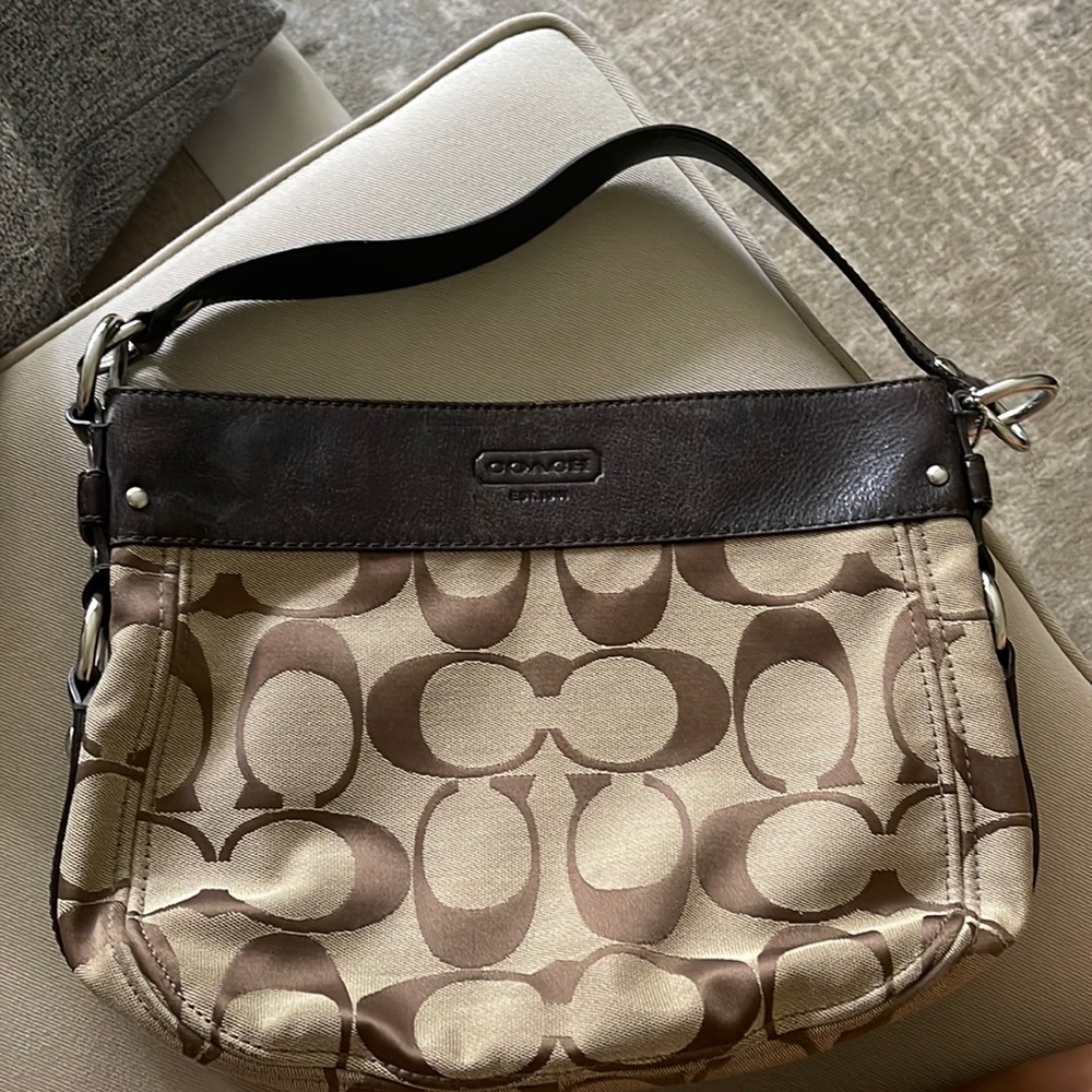 Coach shoulder purse